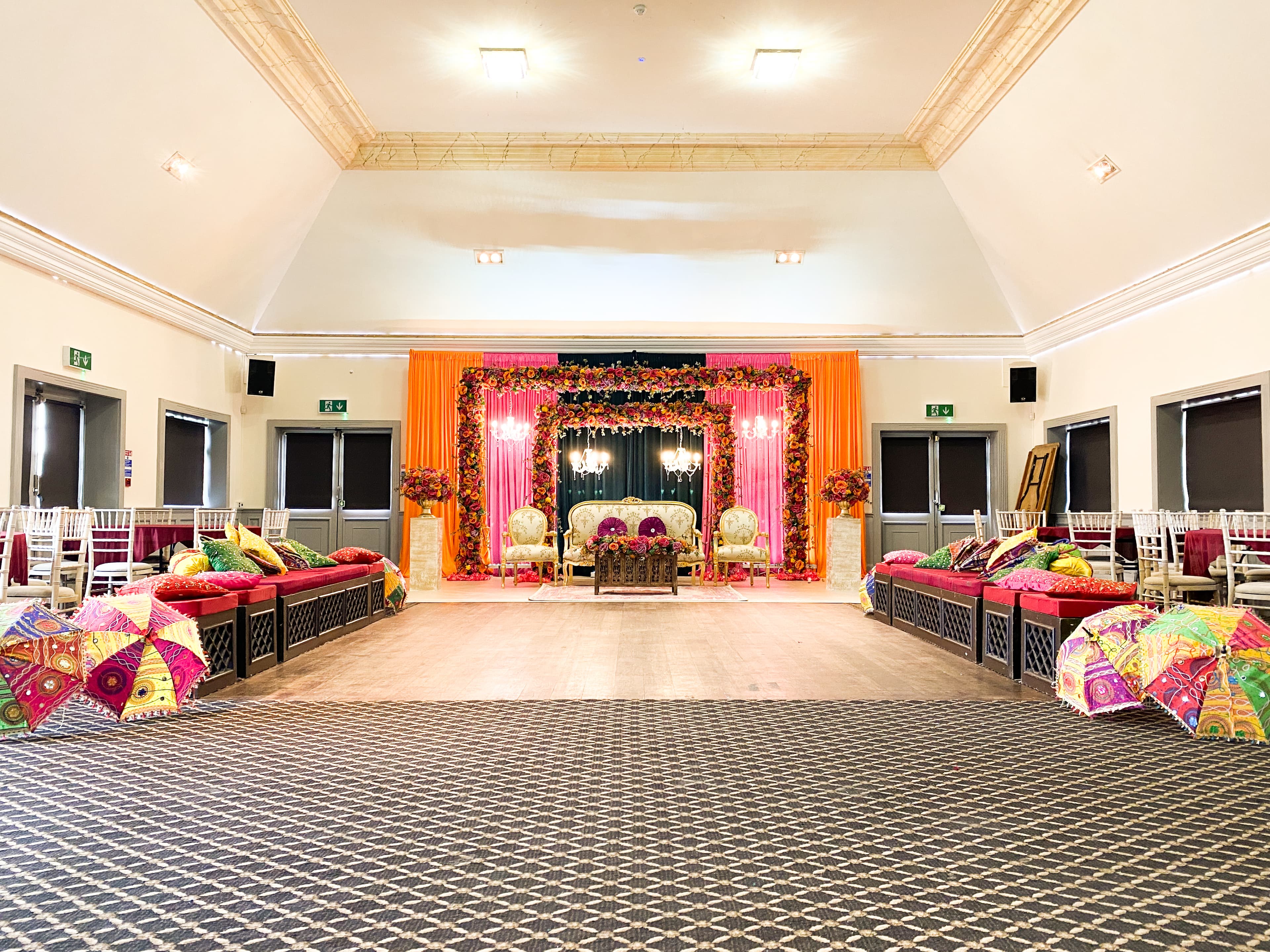 Mendhi event styling by Grand Affairs