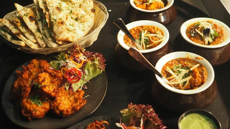 Asian wedding food